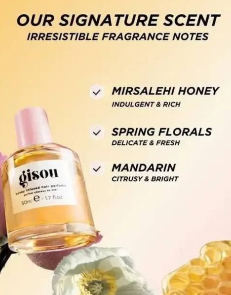 Набір для волосся та губ Gisou Honey Gloss Hydrating Trio 000027 фото
