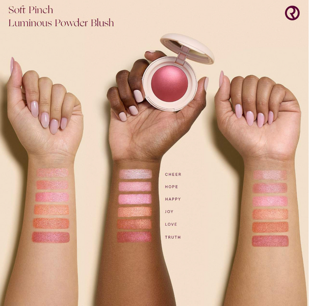 Сухие румяна Rare Beauty by Selena Gomez Soft Pinch Luminous Powder Blush оттенок Hope, 2.8 г 000258 фото