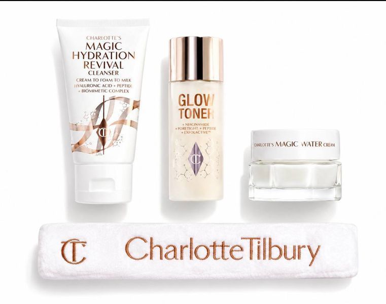 Набор для лица Charlotte&rsquo;s Hydration Revival Skincare Discovery Set Travel Size Skincare Kit 000208 фото