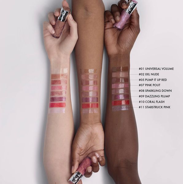 Блеск для губ Sephora Collection Outrageous Plump Hydrating Lip Gloss, оттенок 01 Universal Volume - универсальный clear shimmer 000212 фото
