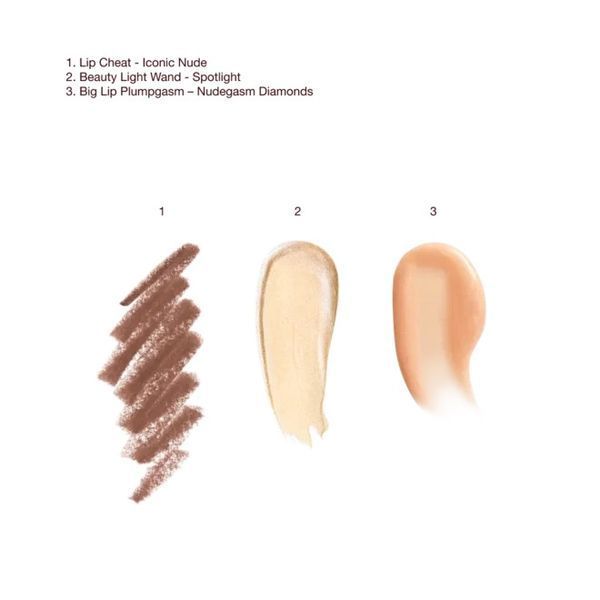Набір для макіяжу Сharlotte Tilbury Super Nudes Spotlight Lip & Cheek Set 2889928381 фото