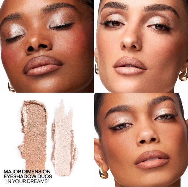 Тіні спаркл PATRICK TA Major Dimension Eye Illusion Eyeshadow Duo, відтінок In Your Dreams 000096 фото