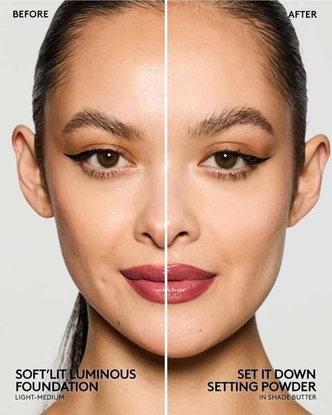 Рассыпчатая пудра с пуховкой Fenty Beauty Rihanna Set it Down Superfine Blurring Setting Powder, оттенок Butter 15 г 2854711465 фото