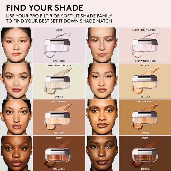 Рассыпчатая пудра с пуховкой Fenty Beauty Rihanna Set it Down Superfine Blurring Setting Powder, оттенок Butter 15 г 2854711465 фото