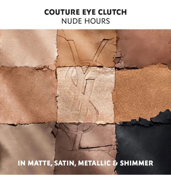Палетка теней Yves Saint Laurent YSL Couture Eyeshadow Palette Nude Hours 000131 фото