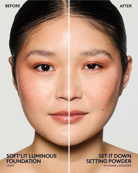 Рассыпчатая пудра с пуховкой Fenty Beauty by Rihanna Set it Down Superfine Blurring Setting Powder, Lavender 15 гр 2854711677 фото