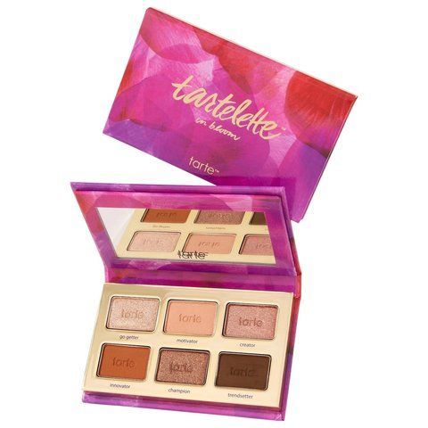 Палетка тіней Tarte Tarteette in bloom Amazonian Clay Neutral Eyeshadow Palette, міні формат 2854678684 фото