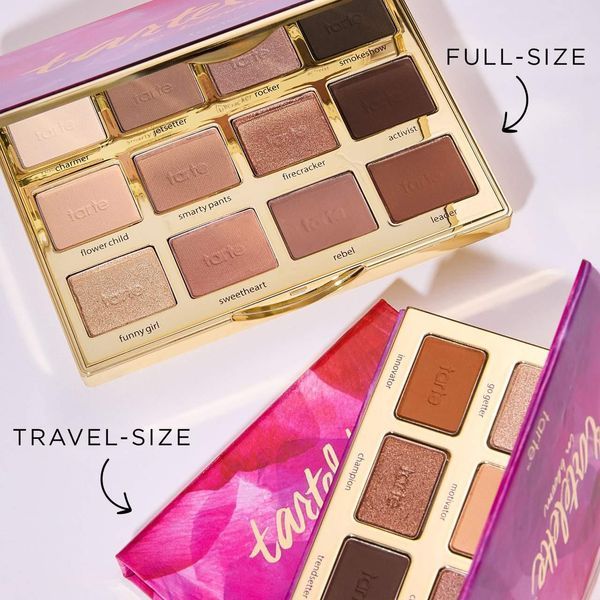 Палетка теней Tarte Tarteette in bloom Amazonian Clay Neutral Eyeshadow Palette, мини формат 2854678684 фото
