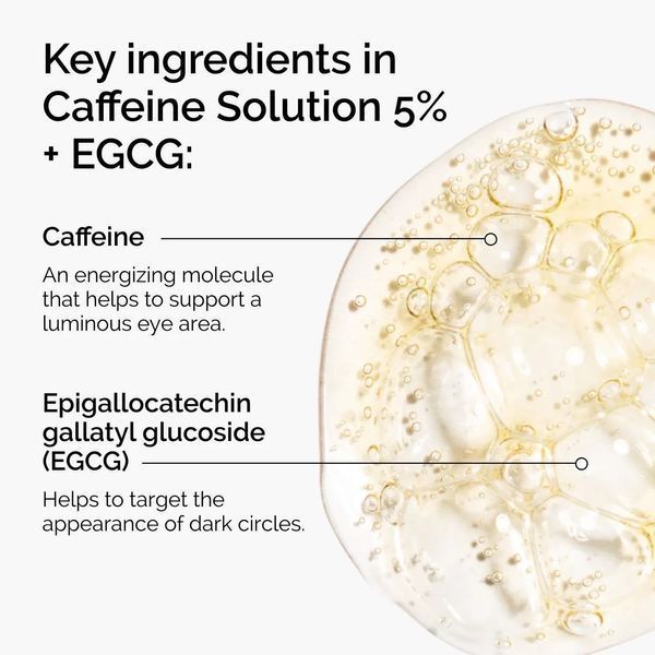 Сыворотка для кожи вокруг глаз с кофеином The Ordinary Caffeine Solution 5% + EGCG, 30 мл 2822237851 фото