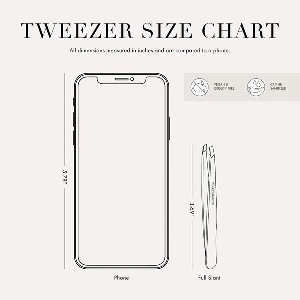 Пинцет для бровей TWEEZERMAN Pink Perfection Slant Tweezer, 9 см 2822257692 фото