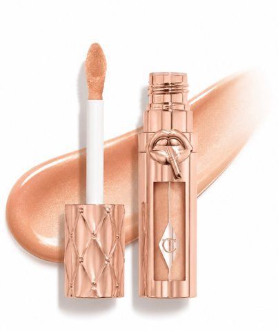 Блиск для губ Charlotte Tilbury Plumpgasm Plumping Lip Gloss, відтінок Nudegasm Diamonds 000179 фото