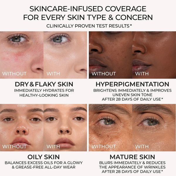 Тональний крем NATASHA DENONA  Hy-Glam Foundation Hydrating & Blurring Luminous Longwear Serum  відтінок 2N, 30 мл 2916262446 фото