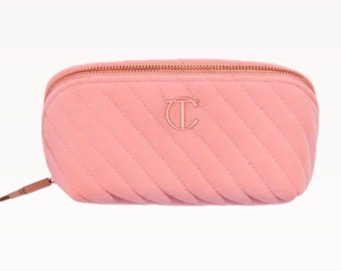 Косметичка Charlotte Tilbury Makeup Bag of Dreams Makeup Organiser &ndash; Medium (рожева без наповнення) 000183 фото