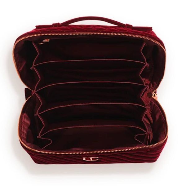 Косметичка Charlotte Tilbury Makeup Bag of Dreams Velvet Makeup Organizer &ndash; Large 2829577111 фото