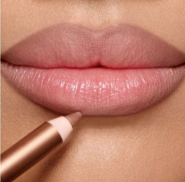 Набір для губ Charlotte Tilbury Glossy Nude Pink Lip Duo (Iconic Nude / Pillow Talk)  000123 фото
