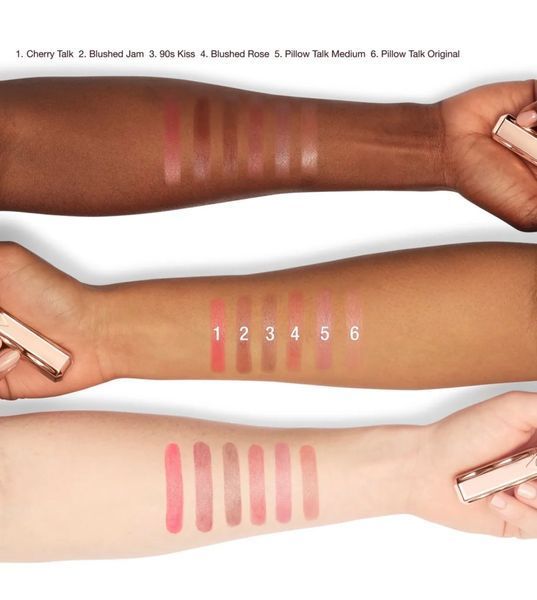 Тінт - бальзам для губ Charlotte Tilbury Pillow Talk Blush Balm Lip Tint, відтінок Blushed Rose 000134 фото
