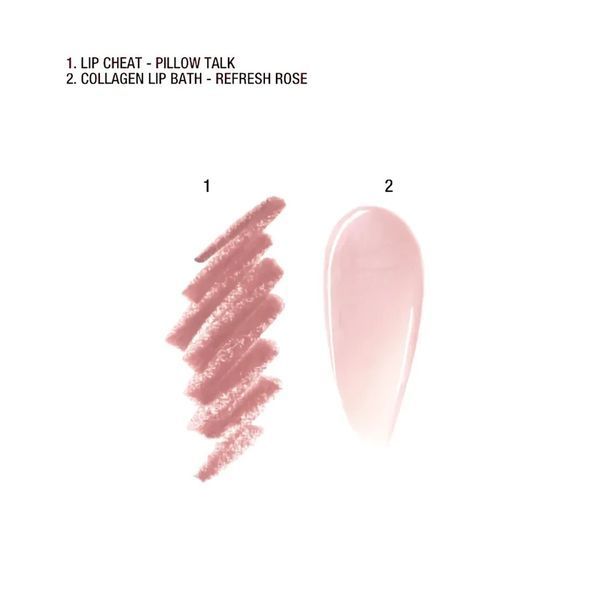 Набор для губ Charlotte Tilbury Fresh Pink Lip Duo (Pillow Talk / Refresh Rose) 2884507580 фото