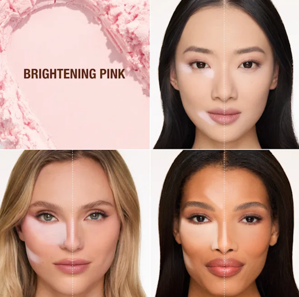 Рассыпчатая пудра Charlotte Tilbury Airbrush Flawless Blur Loose Powder оттенок Brightening Pink, 15 гр 000252 фото