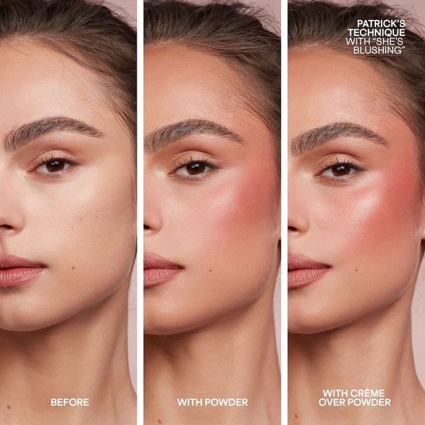 Мини румяна PATRICK TA Mini Major Headlines Double-Take Cr&egrave;me & Powder Blush Duo, оттенок She Goes To The Gym 2889868318 фото